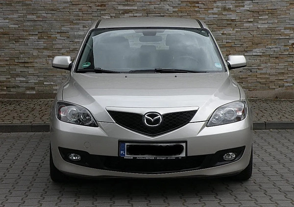 Mazda 3 cena 13800 przebieg: 144300, rok produkcji 2007 z Kępno małe 529